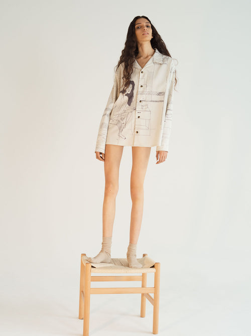 Kristina Tuzova DRAWING SHIRTS -WOMAN- | Cycle by myob